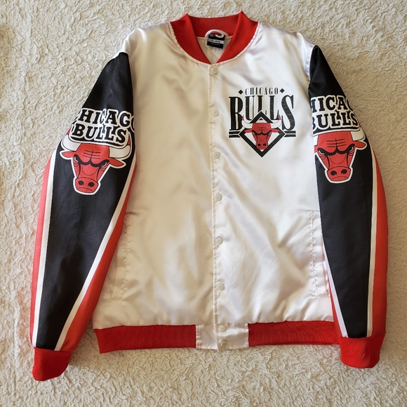 throwback bulls jacket
